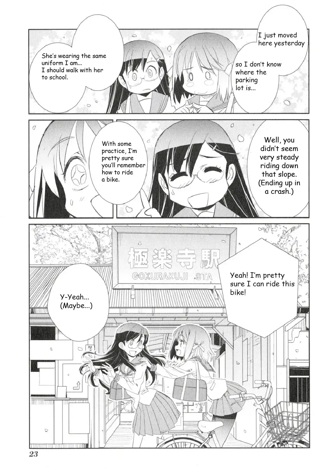 Minami Kamakura Koukou Joshi Jitenshabu Chapter 1 23